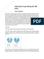 BOM Solar Module