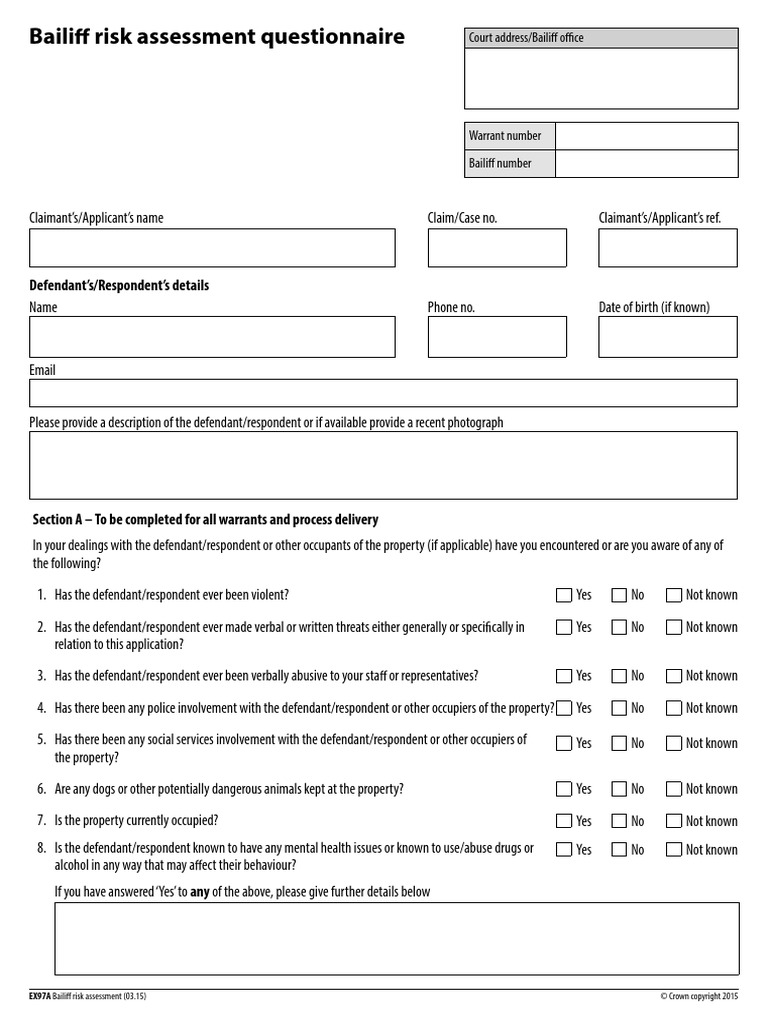 Bailiffs Ex97a Eng Substance Abuse Risk Assessment