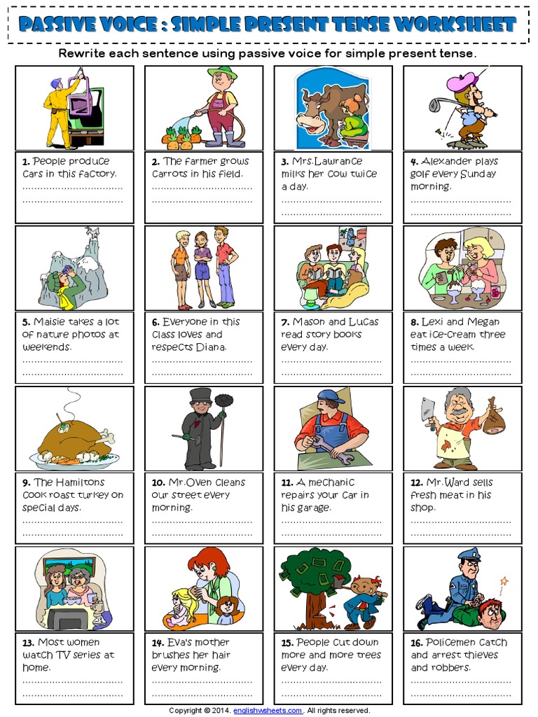 passive-voice-simple-present-tense-esl-exercises-worksheet-pdf-food-and-drink-preparation