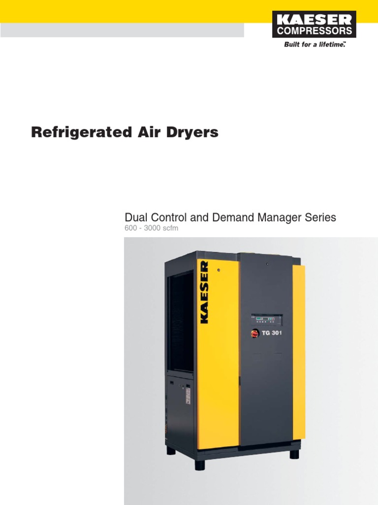 Kaeser Dual Control & Demand Manager Refrigerated Dryers Brochure PDF