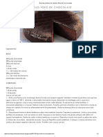 Receitas Práticas de Culinária_ Bolo Fofo de Chocolate