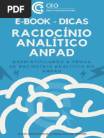 Dicas Raciocinio Analitico Anpad