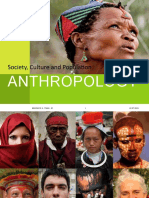 Anthropology: Society, Culture and Population