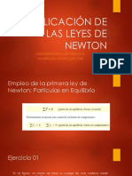 Aplicación de Las Leyes de Newton