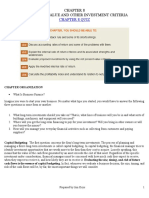 NET PRESENT VALUE AND OTHER INVESTMENT CRITERIA - Chapter 08