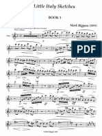 Biggam - Little Italy Sketches For Oboe and Piano PDF