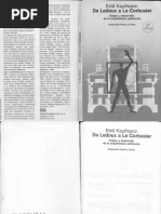 de Ledoux A Le Corbusier Emil Kaufmann PDF | PDF