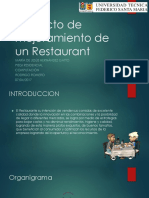 Proyecto de Mejoramiento de Un Restaurant PDF