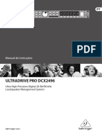 Manual Processador dcx2496 - Behringer PDF