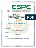 Evolucion Robot Industrial