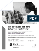Gallup Teen HC Flyer