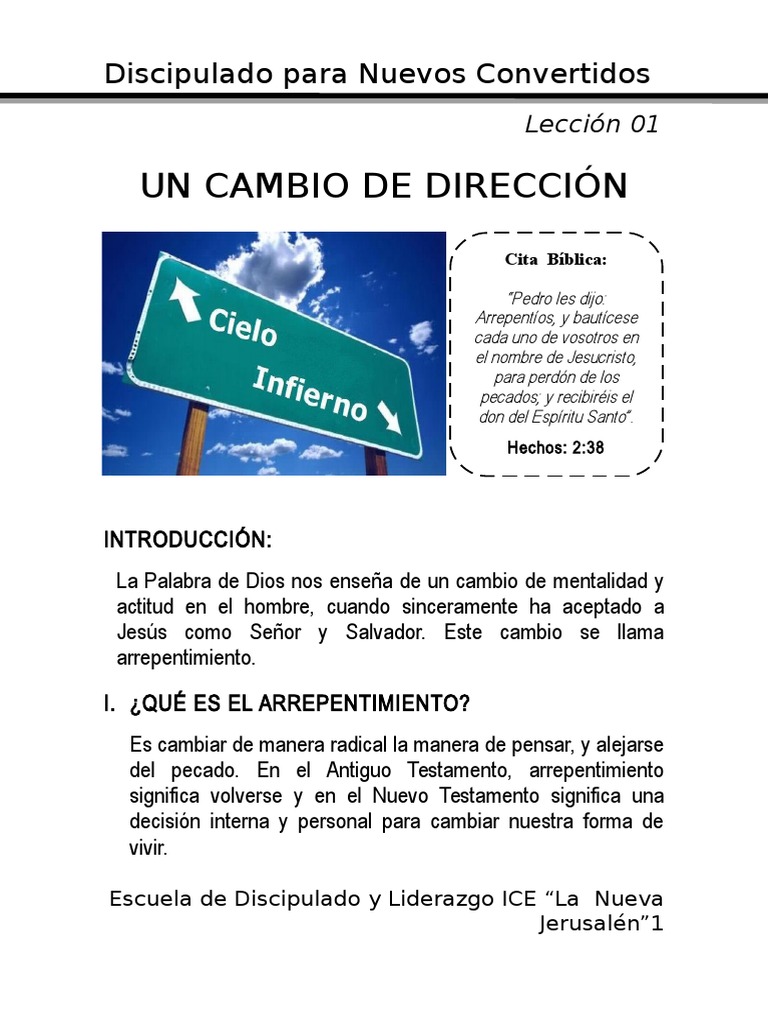 Estudio Para Nuevos Creyentes