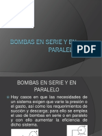 Bombas en Serie-Paralelo