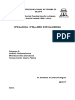 Hipoglucemia, Hipocalcemia e Hipomagnesemia. Equipo E