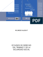 Estudios de Derecho Del Trabajo y de La Seguridad Social 