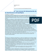 -Flor de Pecado- Los Errores de Interpretación de La Interferencia Antropológica M Carrasco- y B. Kalinsky- V Congreso Antropo Social La Plata 1997