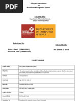 Blood Bank Management System PDF