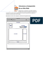 Estructura y Composición de Un Sitio Web