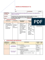 Sesión de Aprendizaje 2017