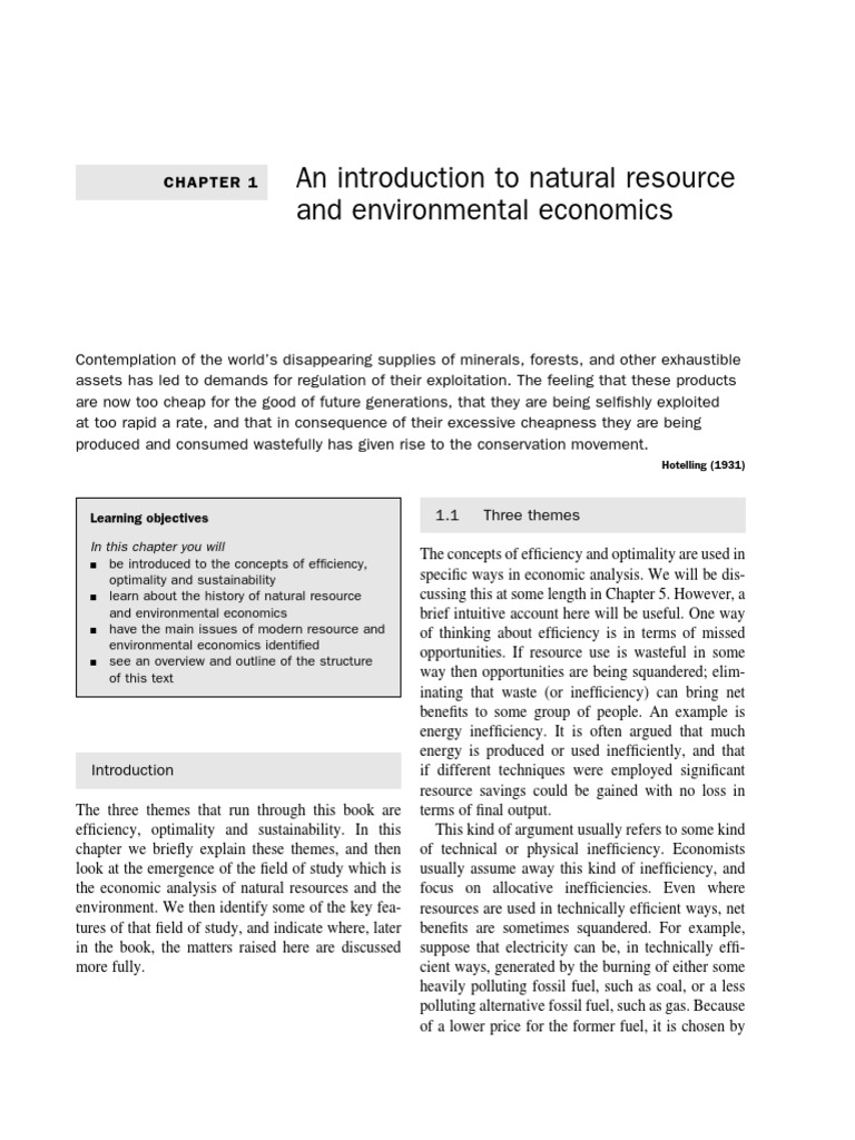 Perman Natural Resource and Environmental Economics 3rd