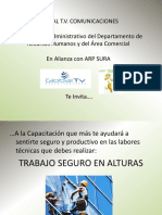 Capacitación Trabajo en Alturas Barranqu