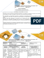 Guia de Actividades y Rúbrica de Evaluación - Reflexión Inicial - Identificar Entornos de Conocimiento, Unidades y Actividades A Desarrollar PDF