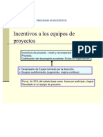 Programa de Incentivos