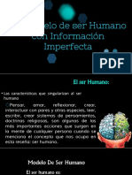 Modelo de Ser Humano Con Informacion Imperfecta