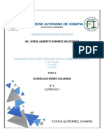 Tarea 1. Investigacion - Quienes Son y Qué Hicieron Por La Administración - Efg PDF