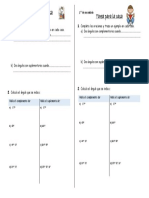 Ángulos Suplementarios y Complementarios