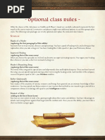 CB72306 - Eaves of Mirkwood - Optional Class Rules Ver2