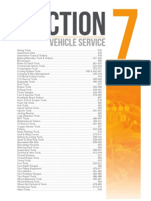 Sealey Vehicle Service PDF, PDF, Belt (Mechanical)