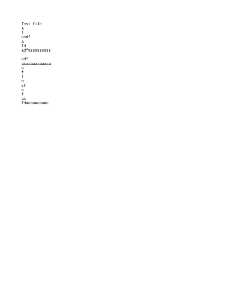 Test File | PDF