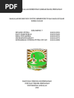 Tugas Makalah Pemanfaatan Limbah Pertanian Tugas Makalah Pemanfaatan Limbah Pertanian