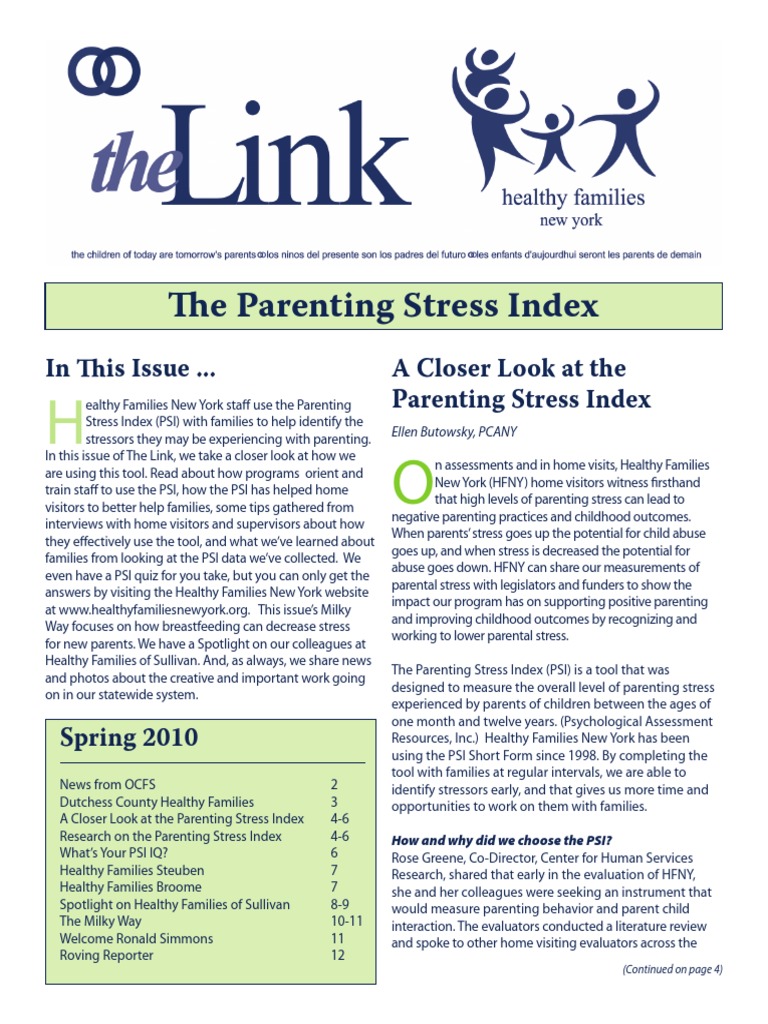 Parenting Stress Index | Breastfeeding | Parenting