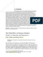 Collins e Evans, The third wave of science studies..pdf