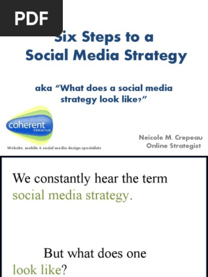Social Media Strategy