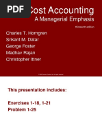 Akuntansi Biaya Dan Manajemen - PPT Horngren (Soal Latihan) PDF