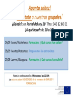 Grupales Septiem17 Sartu Alava