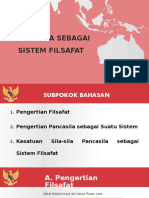 Pancasila Sebagai Sistem Filsafat