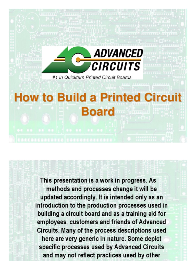 Circuit Board Production Overview | PDF | Printed Circuit Board ...