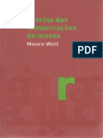 Livro Teorias da Comunicação - Mauro Wolf