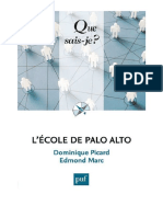 Dominique Picard - L'École de Palo Alto, - 2ème - Édition