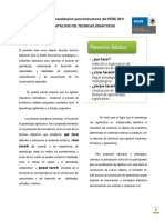 Catalogo Técnicas Didácticas 2011