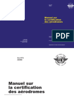 Manuel Sur La Certification Del Aerodromes
