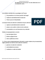 Test Capitulo 0 de Psicologia de La Atención de La Uned 2017.