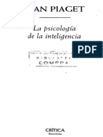 Jean Piaget-La Psicologia de La Inteligencia (1999) PDF