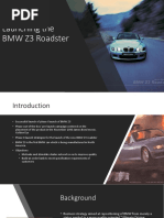 Launching the BMW Z3 Roadster