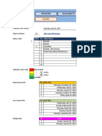 Reservation Calendar