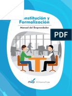 Manual Constitucion y Formalizacion PDF